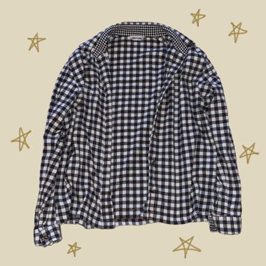 Hemdbluse Karomuster