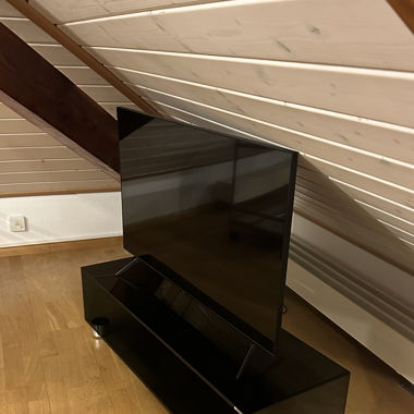 TV Möbel aus Glas 
