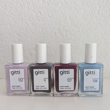Set de 4 Vernis à Ongles Gitti