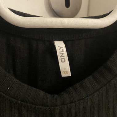 Top nero coste ONLY taglia XS