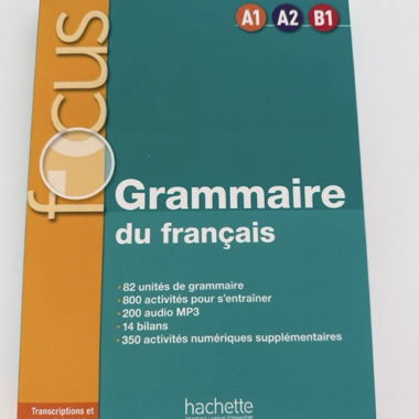 Libro di grammatica francese Focus