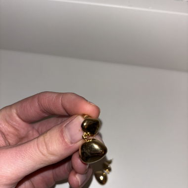 Ohrringe Hänger Gold