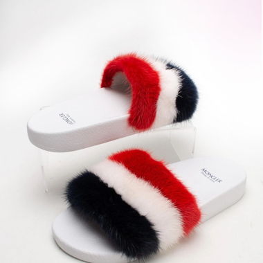 Sandals MONCLER Jeanne Leather Slide EU36 Italy