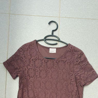 Kleid dunkelviolett