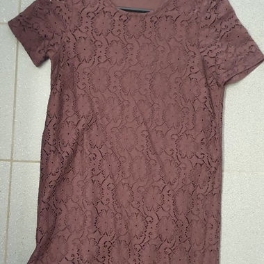 Kleid dunkelviolett