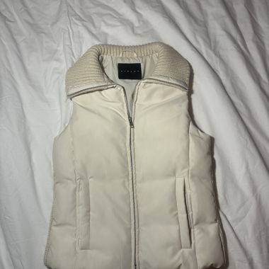Sisley Quilted Vest Cream