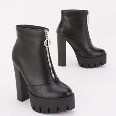 Heeled Platform Boots