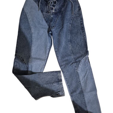 Lace-up Jean by Manière de Voir, UK Size 8