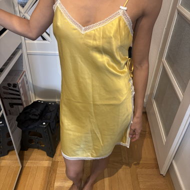 Yellow Babydoll Dress