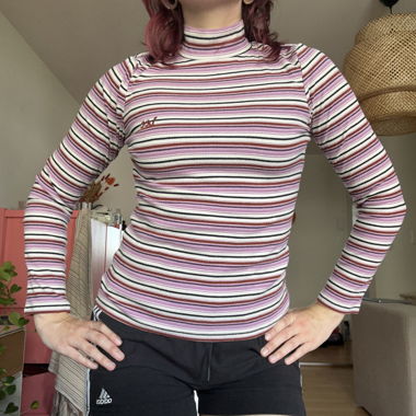 Lee Striped Turtleneck