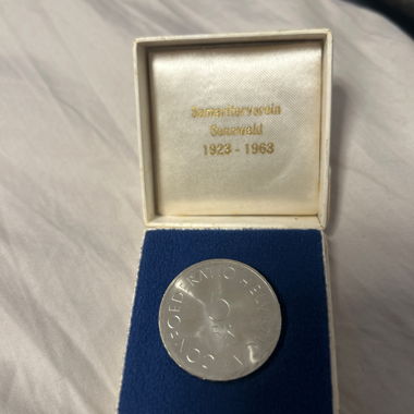 Commemorative Medal in Case