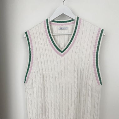 Polo sans manche ZARA, M