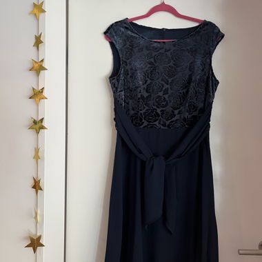 Dark Blue Cocktail Dress