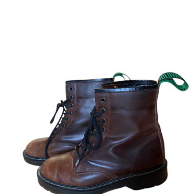 brown Dr. Martens