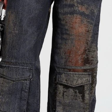 Devoré jeans