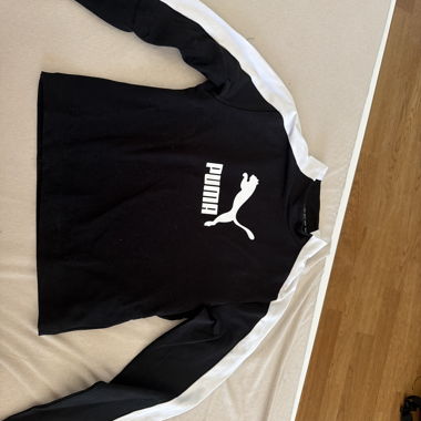 Puma Langarmshirt schwarz