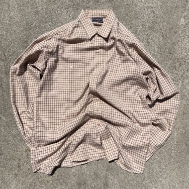 VINTAGE BROWN FLANNEL SHIRT (El Corte Inglés)
