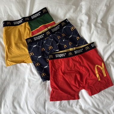 Snipes/McDonalds Boxershorts im 3er-Pack