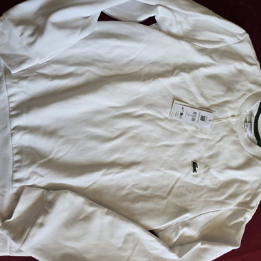 Lacoste-Weisspullover NEU