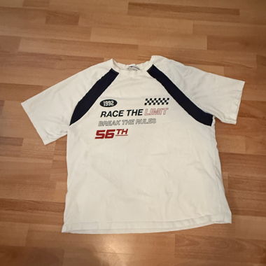 T-shirt da corsa bianco