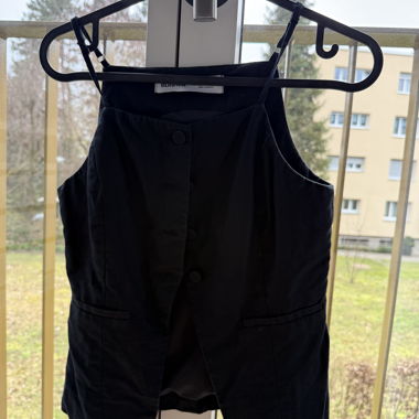 Top nero Bershka