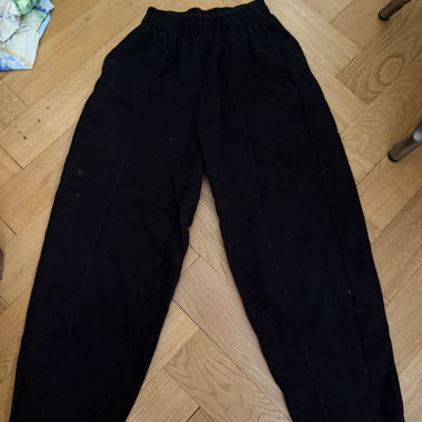 Zara Black Balloon Jogging Pants
