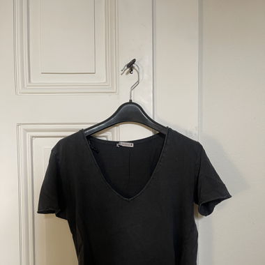 T-shirt zara gris 