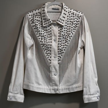 White Denim Jacket