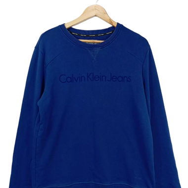 Blauer Sweat Pullover