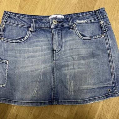 Mini-jupe en jean