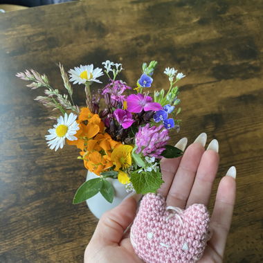 crochet cat key chain