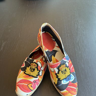 christian louboutin florale Espadrilles