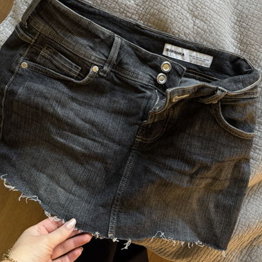 Bershka Jeansrock schwarz 38 