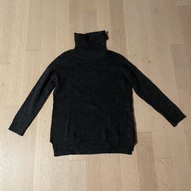 Dark Grey Turtleneck 