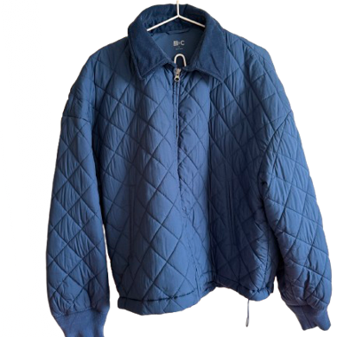 Blue Uniqlo Padded Jacket