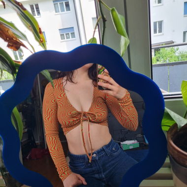 Multi Color Crop Top