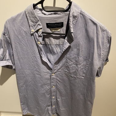 Chemise bleu clair Jack & Jones