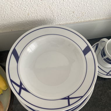 4er Set Suppenteller