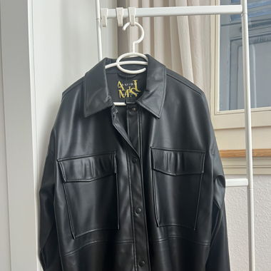 Lederjacke 