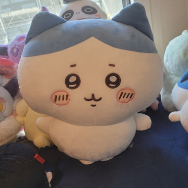 Blue Cat Plush 50cm