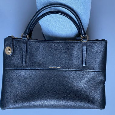 Sac à main Coach très bleu nuit