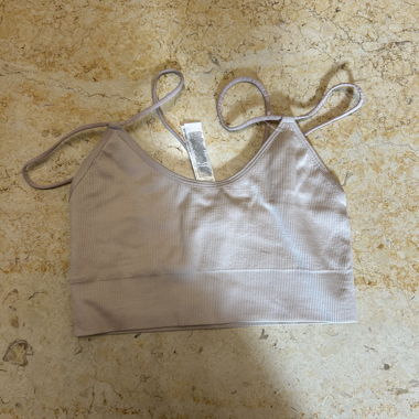 Brassière rosa pallido