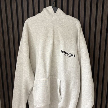 Hoodie ESSENTIALS Fear of God light grey