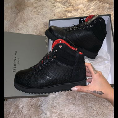 Liebeskind schwarze Leder-Boots
