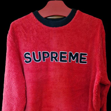 Supreme Sweatshirt mit Rundhalsausschnitt