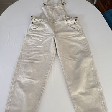 Beige Pull&Bear Dungarees