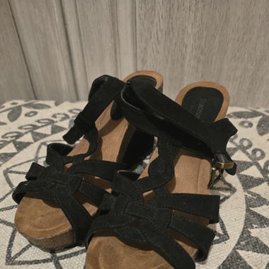Sandales à talons 