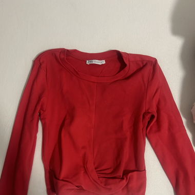 Zara Oberteil Pink