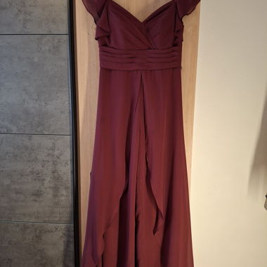Burgundy Jumpsuit
