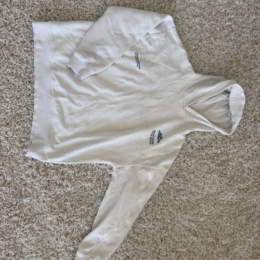 White Hooded Sweatshirt